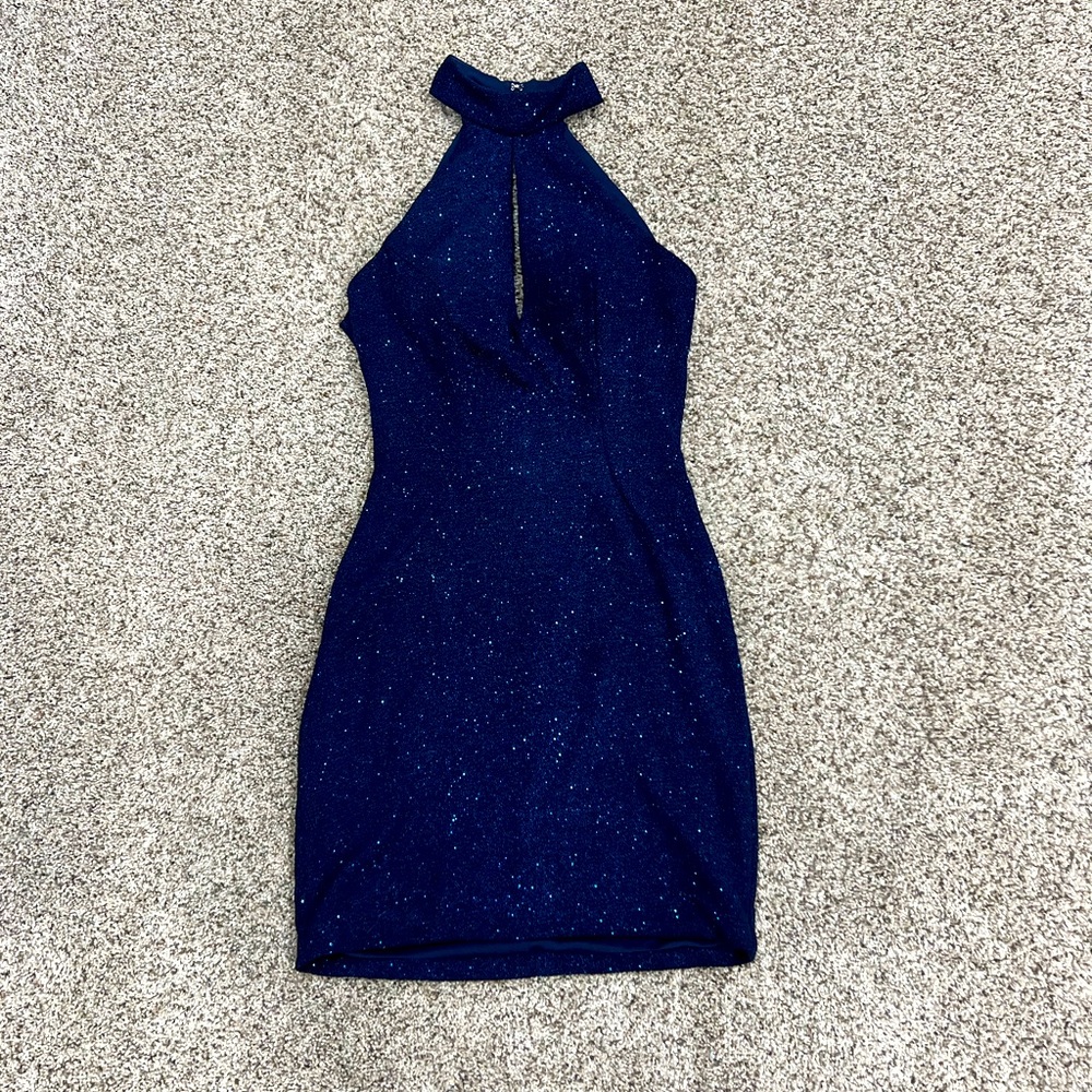 Ava Presley Shimmer Jersey Halter